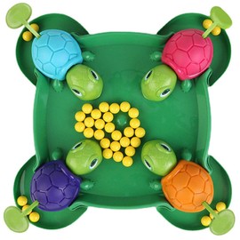 Alipis Hungry Turtle Board Game Hungry Bins Board Game Table Bean Board Game Pre-School Game Early Educational Toys for 2 to 4 Players