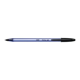 Bic Cristal Soft Ballpoint Pen Medium Black (Pack of 50) + Free FINCHLEY Refill Pen