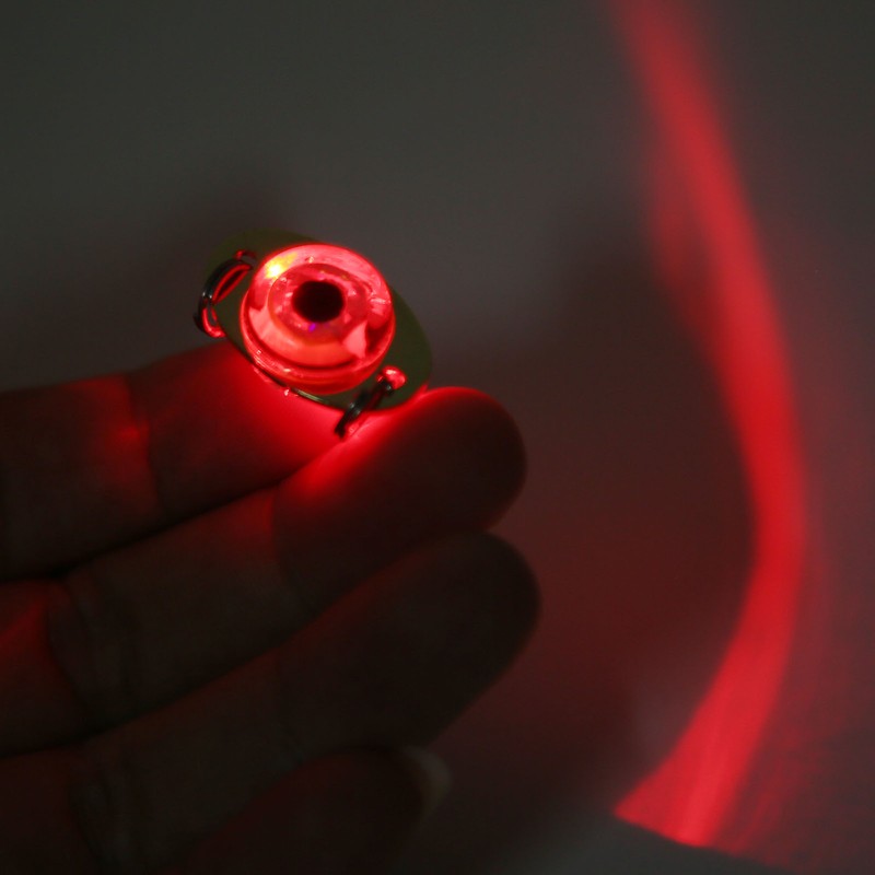 5Pcs Underwater Electronic Fishing Lure Lamp Corrosion Proof ABS LED
