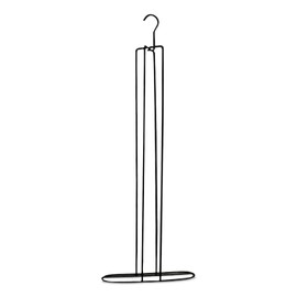 Trigon Sports Shoulder Pad Hangers, Heavy Duty Games Equipment Organizer, Powder Coated, Space Saving, Sturdy Metal Hangers for All Level sports, Black, Pack of 2