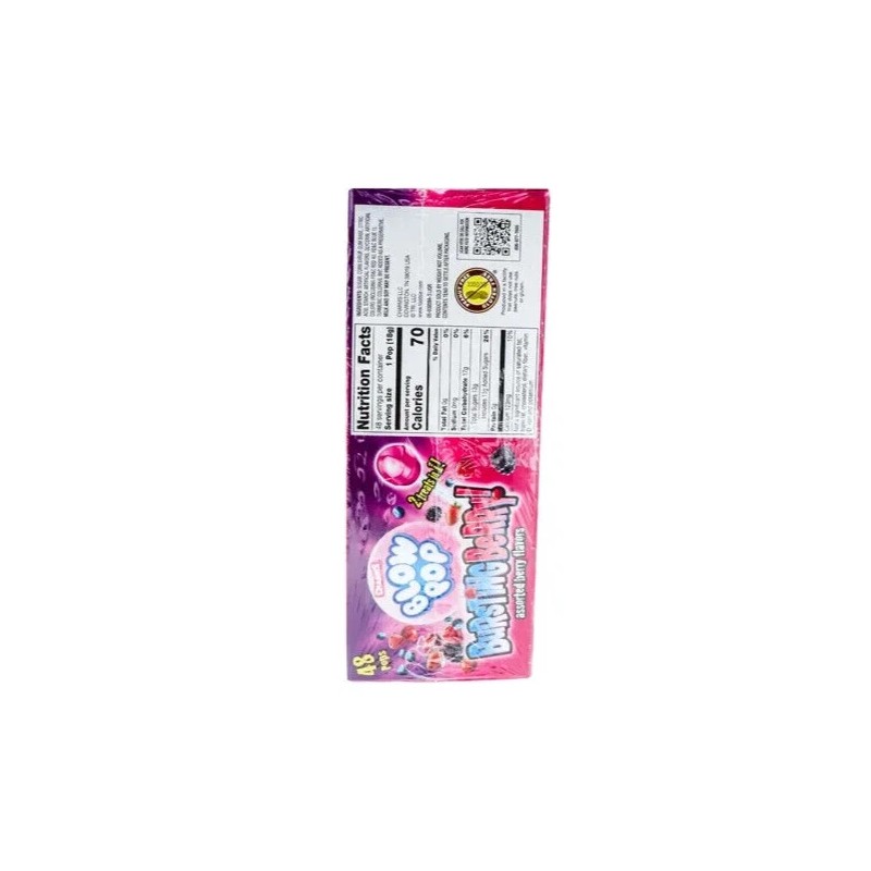 Charms Blow Lollipops Bursting Berry - 48 Count