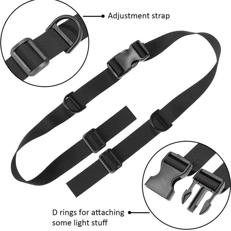 3 Pieces Adjustable Chest Strap Backpack, Chest Strap for School