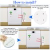 VCRANONR Dishwasher Magnet Clean Dirty Sign Double Sided Strong Kitchen