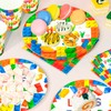 Building Block Party Decoration Building Block Birthday Banner Building Block