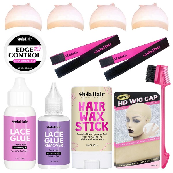 Dolahair Lace Wig Glue Kit Lace Front Glue Kit for