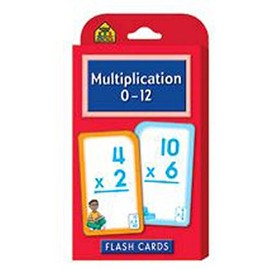 Flash Cards-Multiplication 0-12 55/Pkg