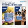 Refrigerator Water Dispenser 1.1 Gallon – Leak-Proof Slim Fridge Water