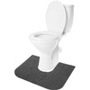 RESILIA Universal Rounded Commode Potty Training Mats - Super-Absorbent Toilet