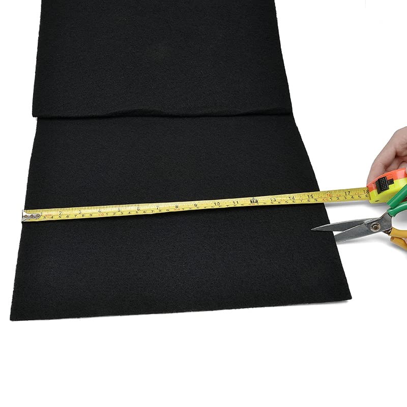 99JGDAX Cut-to-Fit Activated Carbon Filter Sheet Charcoal Air Vent Filters