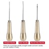 Copper Handle Sewing Awl, 3 Needles Sewing Awl Repair Tool