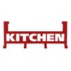 Wenko Kitchen Door Hooks Red