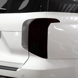 BOGAR TECH DESIGNS Precut for Hyundai Palisade 2020-2025 Full Rear Taillight Tail Light Reflector Tint Kit, Dark Smoke