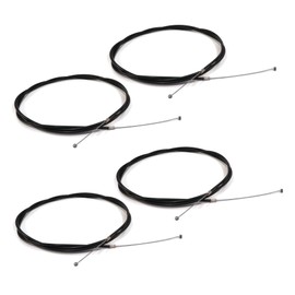 The ROP Shop | (Pack of 4) Universal Throttle Control Cable, 100" for Stens 260-182, 260182