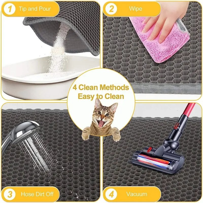 cat litter mat