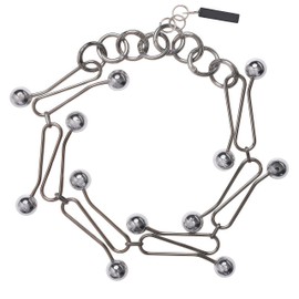 Gothic Choker Chunky Chain Necklace A Punk Collar Choker Made From Aluminum Alloy Goth Jewelry Y2k Geometric Daily Wear Accessory For Men And Couples