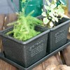 Hachimankasei Arble Eco Plate Rectangular BK 300 215110