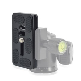 Hilandkom PU 60 Quick Release Plate 1/4 Tripod Thread Arca-Swiss Standard, Compatible with DSLR and Mirrorless Cameras, Suitable for Canon, Nikon, Sony, Non-Slip and Lightweight Design (PU 60)