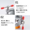 Wolfride Desktop Vice, Small, Table Vice, Mini Clamp, Rotary, Tabletop