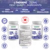 L-Theanine 250mg 180 Vcaps - BONUS SIZE - 180 Servings