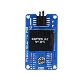 sb components Raspberry Pi Pico Pressure Sensor Board, SPI Interface MPXV5010DP Sensor Air & Liquid Silicon Pressure Sensor based on Pico W loaded with 1.3” LCD & 5-way Joystick