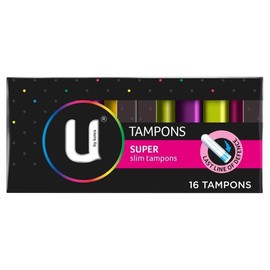 U by Kotex Tampons Super 16 Pack