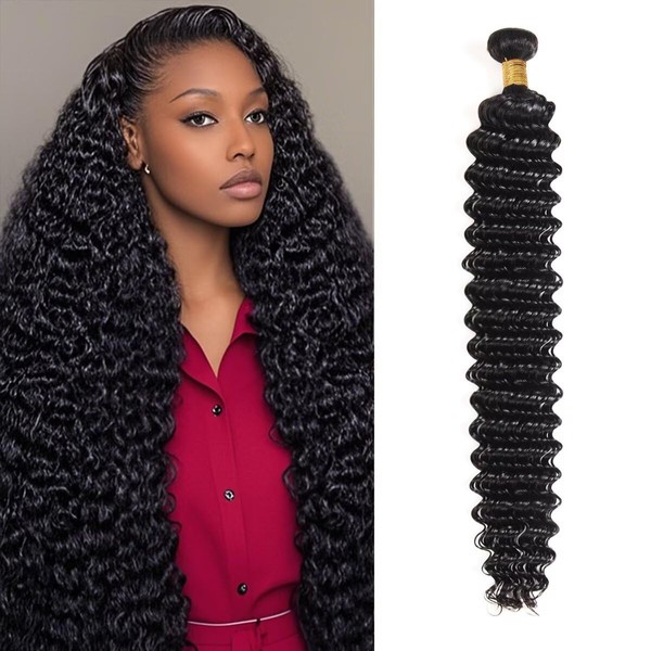 12A Human Hair Bundles 18.1 Inch Deep Wave Bundles Human