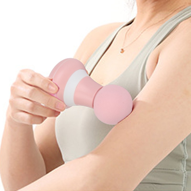 Mini Hand Held Massager Muscle Relaxation Circular Cordless Fascia Vibration