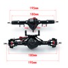 RC Car Front Axle Rear Axle Aluminum Alloy RC Axles
