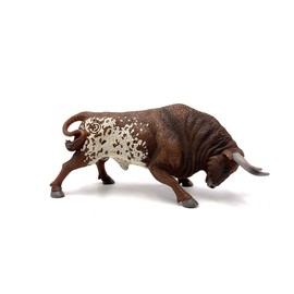Deqube 10107 Toro Bravo Figure, Brown/White Model