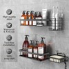 UUlioyer Shower Caddy, Shower Shelf No Drilling, Bathroom Accessory with