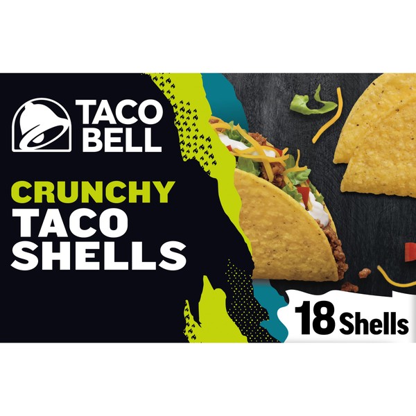 Taco Bell Taco Shells (6.75 oz Boxes, Pack of 12)