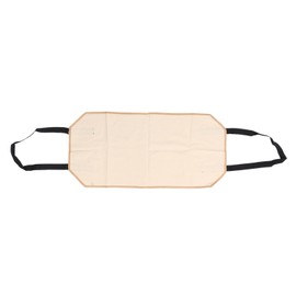 Large Canvas Firewood Carrier Log Bag Indoor Fireplace Log Carrier Holders Portable Wearproof Firewood Bag Beige