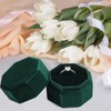 Bototack Velvet Ring Storage Box Small Jewellery Ring Gift Box