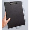 Audiophan Binder A4 Bi-Fold Clipboard Bi-Fold Clip File Double-Sided Double