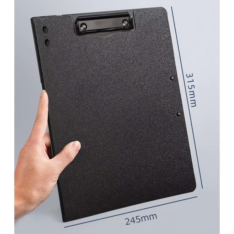 Audiophan Binder A4 Bi-Fold Clipboard Bi-Fold Clip File Double-Sided Double