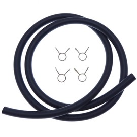 JEENDA 3-Feet Fuel Line Hose with 4 Clamps 91424-Z4F-801 Compatible with Hondae GX390 GX110 GX120 GX140 GX160 GX200 Engine EG2500X Generator Parts