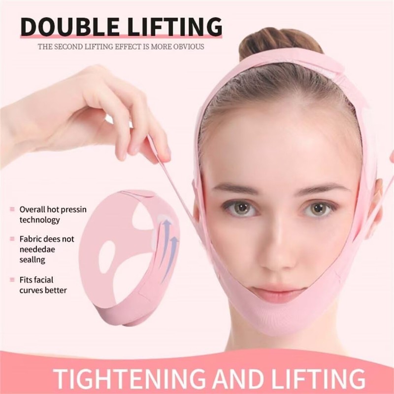 Adjustable Chin Strap for Sleeping Jawline Shaper V Line Lifting