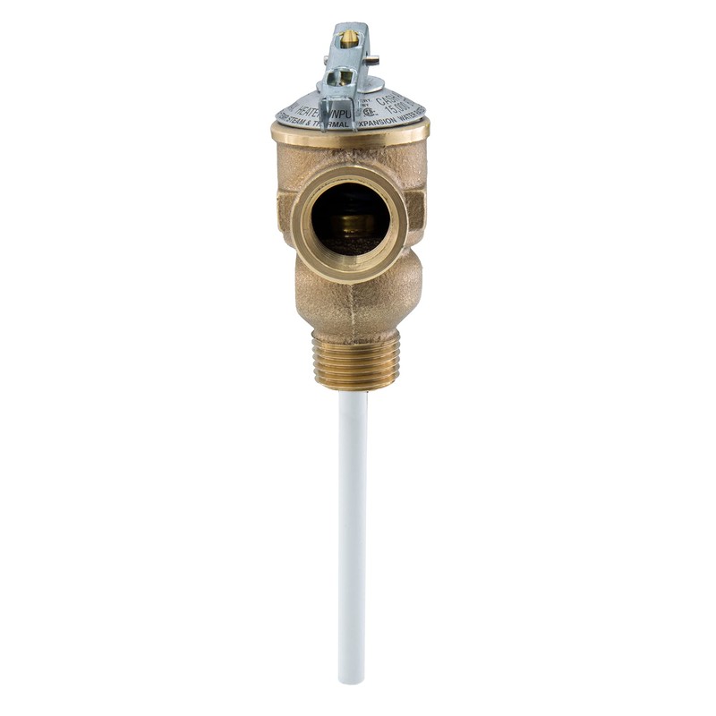 RecPro RV Temperature and Pressure Relief Valve and 1/2" Back