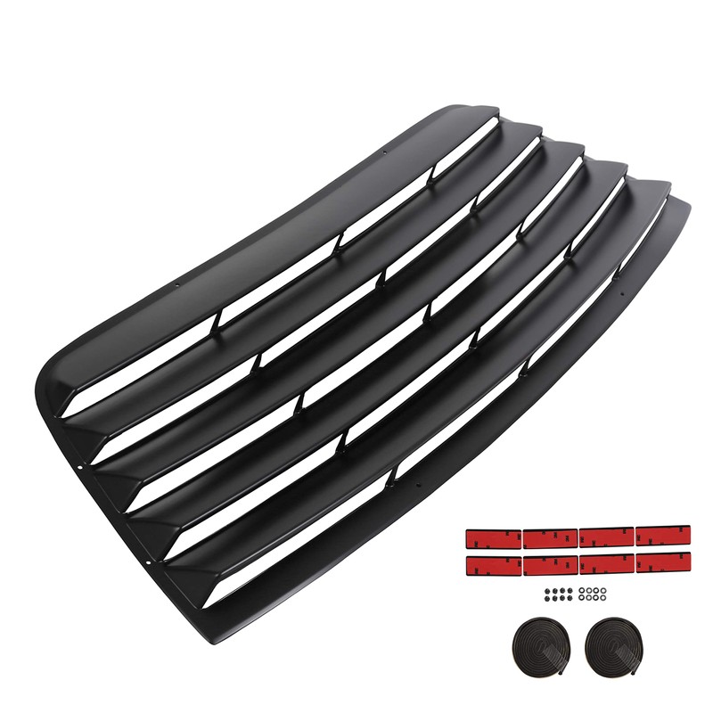 HECASA Rear Window Scoop Louver Sun Shade Cover Compatible with