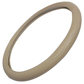 BDK SW-791-BG Motor Trend Beige 18" Big Rig Steering Wheel Cover (XL)