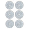 10Pcs 3in Diamond Wet Polishing Pad Soft Grinding Discs Polisher