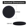 JUSTTOP Car Cup Holder Coaster, PVC Car Coaster, 4 Pack