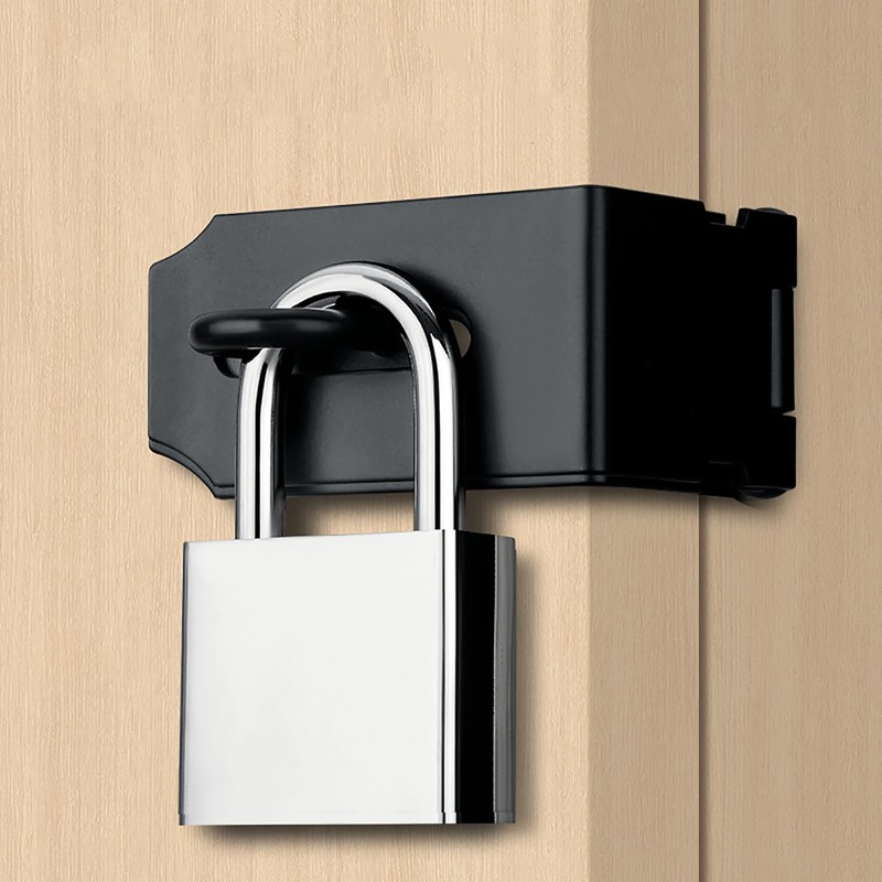 ZZLZX 2PCS Stainless Steel Pass Through Lock with 2 Keys