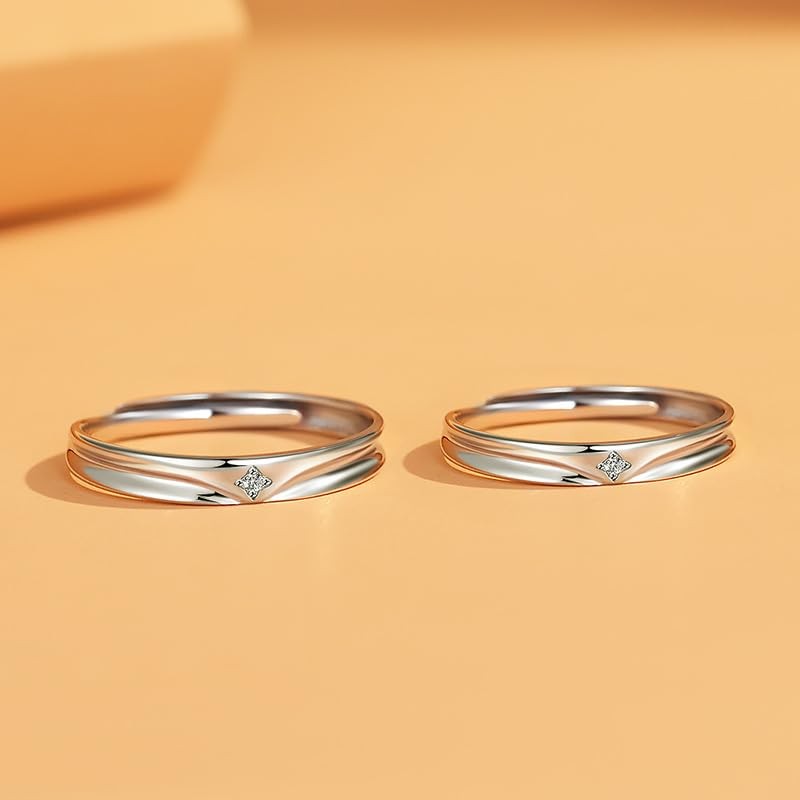 Nicoiro NSPR147 Simple Pairing Set, Pair Look, Couple Matching
