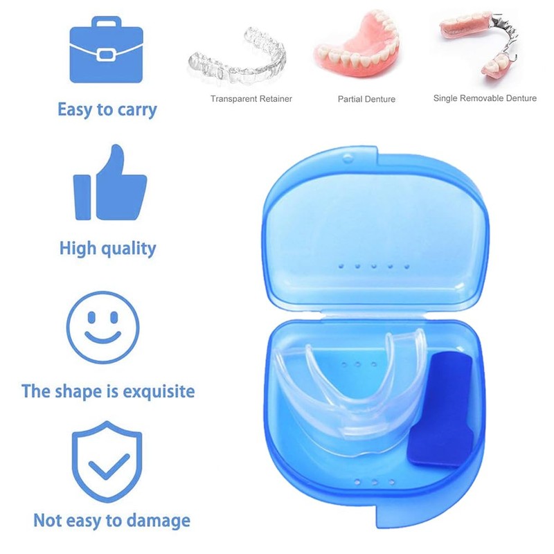 Dental denture box, 2 pieces braces box, denture box, denture