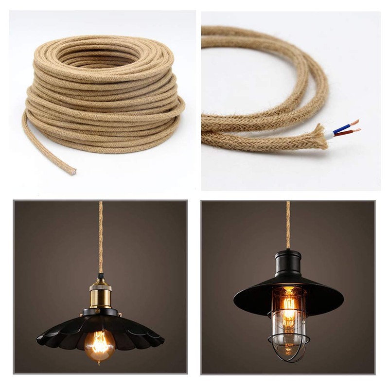 GreenSun Textile Cable 2 Core Lamp Cable – 2 x