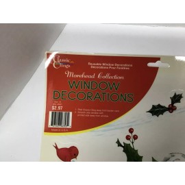 Morehead Classic Clings Santa Christmas Window Decoration Vintage 2003
