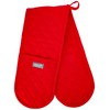 Dexam 16150341 Love Colour Double Oven Glove-Scarlet, Red, 78x 18