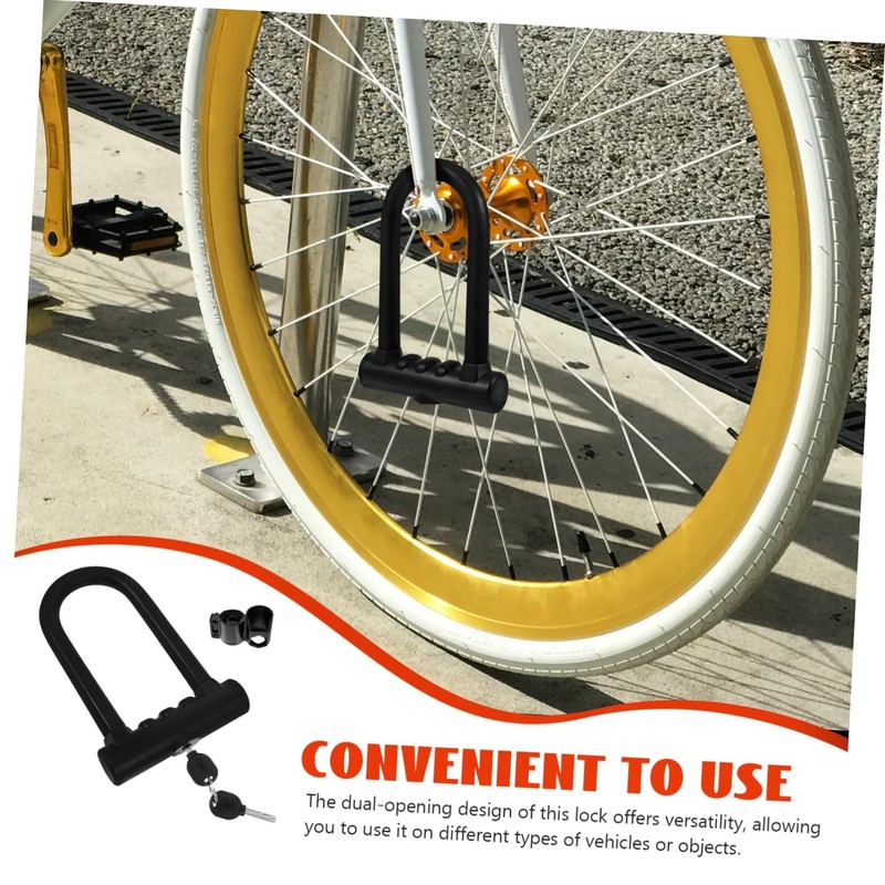 Outanaya Anti Angle Grinder Bike Lock U Shape Bike Locks