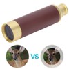25X30 Pure Copper Vintage High Definition Magnification Telescopic Monocular Telescope